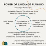 literature review on language planning